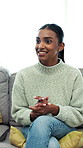 Woman, discussion and thinking in office for counseling, therapy or mental health support. Psychology, conversation and consultation in healthcare for wellbeing with understanding, respect or empathy