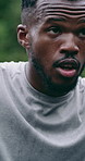 Huddle, talk and basketball with man on court for motivation, training plan and sports tournament. Support, game  challenge and solidarity with people outdoor for mission, match and leadership