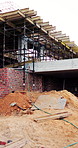 Construction, remodel or building with scaffolding, empty site or improvement of structure. Industrial, vacant or demolition in reconstruction project, refurbishment or maintenance of infrastructure.