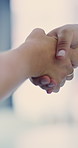 People, handshake and meeting in office with deal, business merger and success for b2b agreement. Team, shaking hands and negotiation in firm for company consolidation, partnership and collaboration.