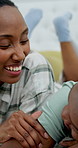 Relax, talking and black couple in bed for morning, conversation and bonding on weekend together. Home, happy and man with woman in bedroom for connection, discussion and chat for relationship
