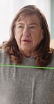Senior, breathe and women with resistance band for health, wellness and exercise for mobility in class. Retirement, trainer and people with equipment for stretching, muscle strength and fitness