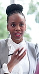 Mental health, help or therapist in office with consultation, feedback or evaluation in counseling visit. Woman, patient or psychologist with aid, assessment checklist or advice in support session.
