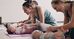 Babies are natural yogis!