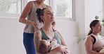 Mom and baby yoga is the best decision we've made