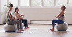 Yoga classes will help moms stay on the ball