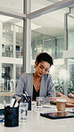 Meeting, listening and woman writing notes with accounting team, minutes or financial coaching. Office, notebook and planning budget proposal, investment summary or bookkeeping training with flare