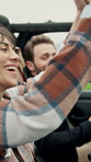 Happy, couple and roadtrip with car in nature for travel, romantic getaway or fun adventure together. Man, woman or smile in vehicle for freedom, holiday journey or weekend vacation in countryside