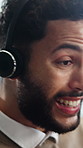 Consulting, man or angry with headset in call center for client issue, verbal abuse or tech support. Stress, agent and argument with customer for network resolution, escalation demand and bad service