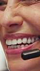 Laugh, mic and mouth of businesswoman in office for contact us, crm or help desk on terms and conditions. Happy, call center and customer service agent with online assistance, consultation or support