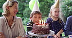 The birthday boy is the star of the day