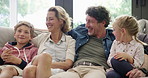 Happy family, happy home