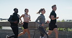 Keeping up a steady pace as a pack