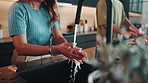 Woman, washing hands and couple in kitchen for cleaning, good hygiene practice and dirt removal. People, faucet and rinsing in home for wellness, bacteria prevention and dermatology with self care