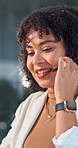 Talking, customer service and woman in call center with headset, multilingual support and feedback. Contact us, mic and happy person speaking for help, smile and assistance with language translation