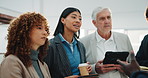 Meeting, planning and listening with team for development, real estate requirement and writing notes. Client, office and discussion with contractor for maintenance, property renovation and tablet