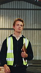 Carpenter, man and walk in warehouse with clipboard, manager inspection and stock control evaluation. Carpentry, supervisor and person in factory with checklist, inventory management and assessment.