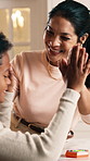 High five, help and mom with child for homework, learning assignment or correct answer in home. Family, happy and mother with boy for education, teaching and success for knowledge, studying or lesson
