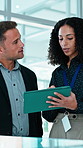 Team, discussion and people with tablet in business, insurance advisor and policy review on website. Risk assessment, online and colleagues with technology, collaboration or coverage update in office