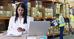 She has a meticulous system in place to manage all stock