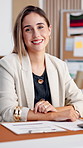 Face, small business and happy woman in office for shipping, supply chain management or about us. Female person, logistics entrepreneur and ecommerce startup for distribution, smile and confident