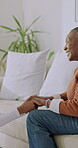 Support, nurse or old woman in house with holding hands, connection or security in assisted living. Loving, caregiver or senior person with bonding, happy relationship or trust in retirement home.