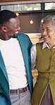 Real estate, smile and team in home with unity, property seller and about us in commercial industry. Face, happy people and realtor staff with synergy, leasing agent and confidence in housing market.
