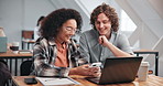 Friends, phone and students in classroom for learning, education and talking with social media. College, school and people on tech for research, website and online videos for connection in lesson